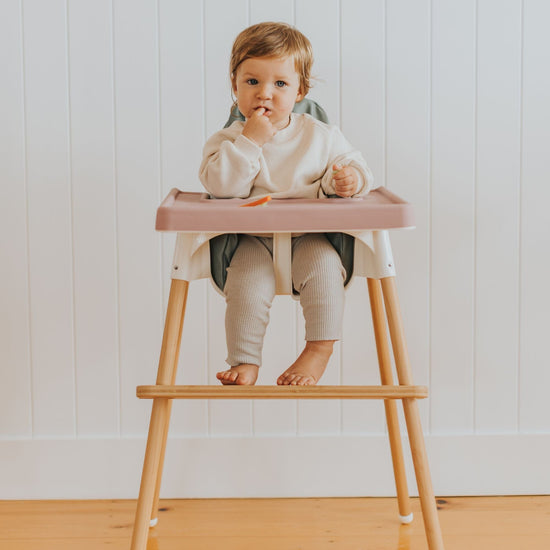 IKEA High Chair Foot Rest in Bamboo Timber