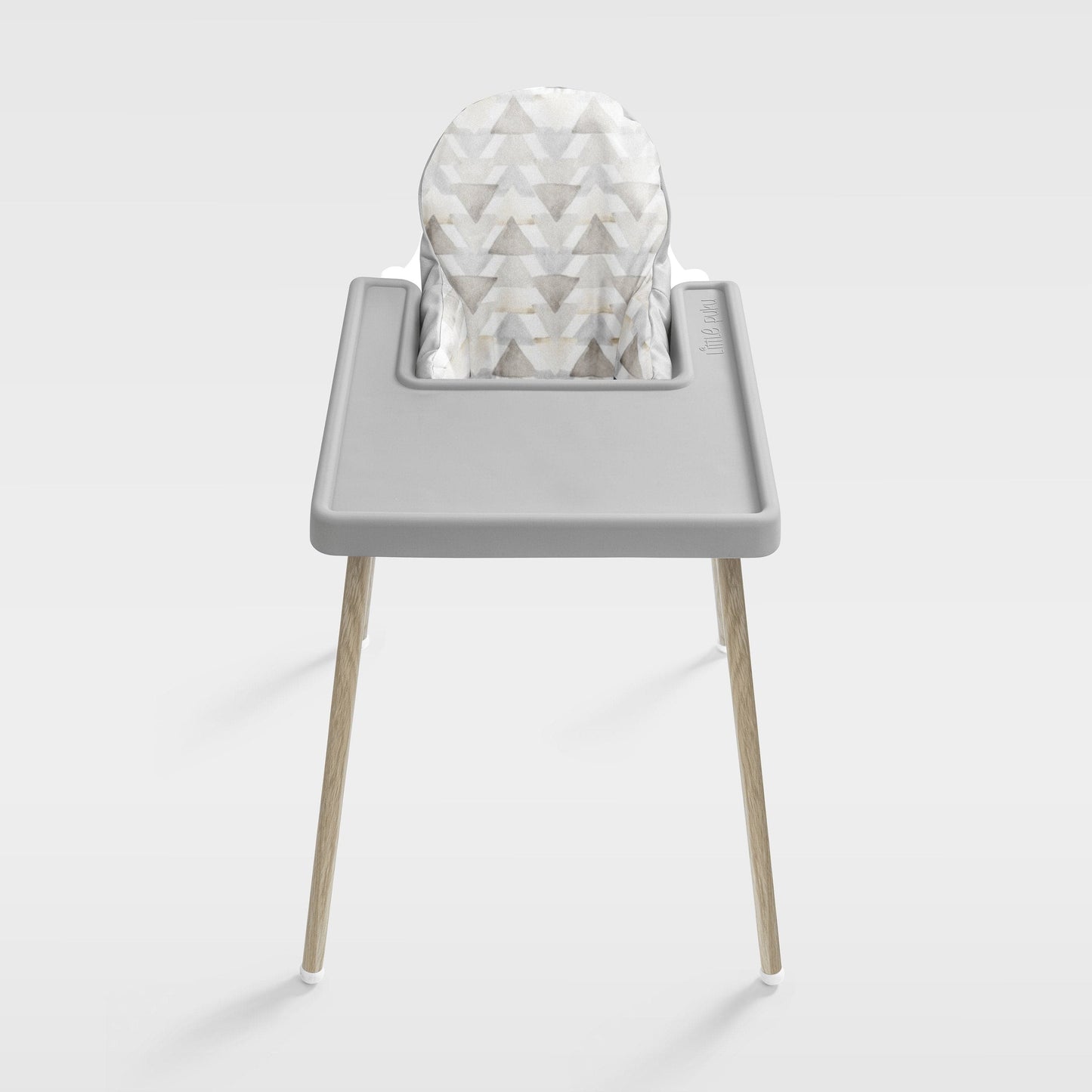 Cool Grey IKEA Highchair Placemat - Little Puku