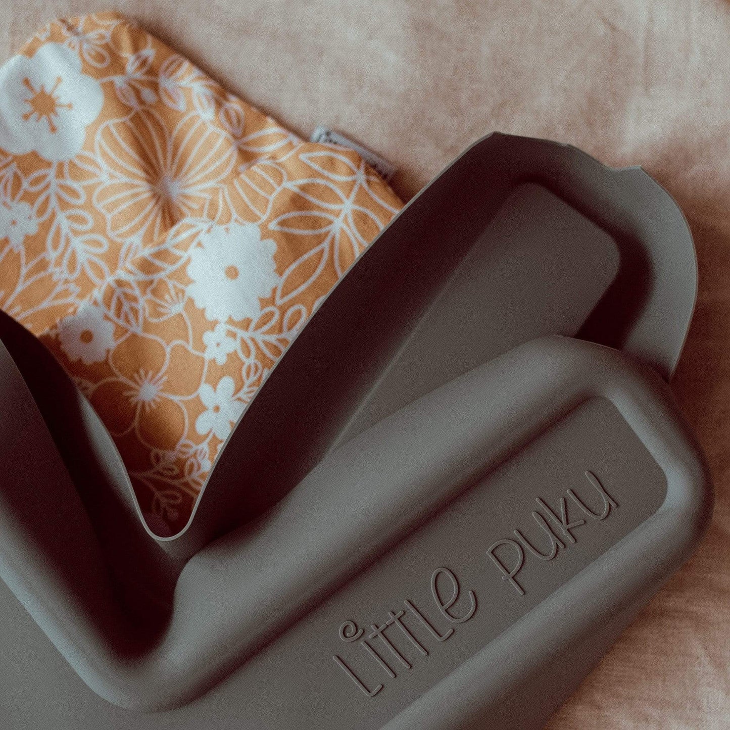 Warm Charcoal IKEA Highchair Placemat - Little Puku