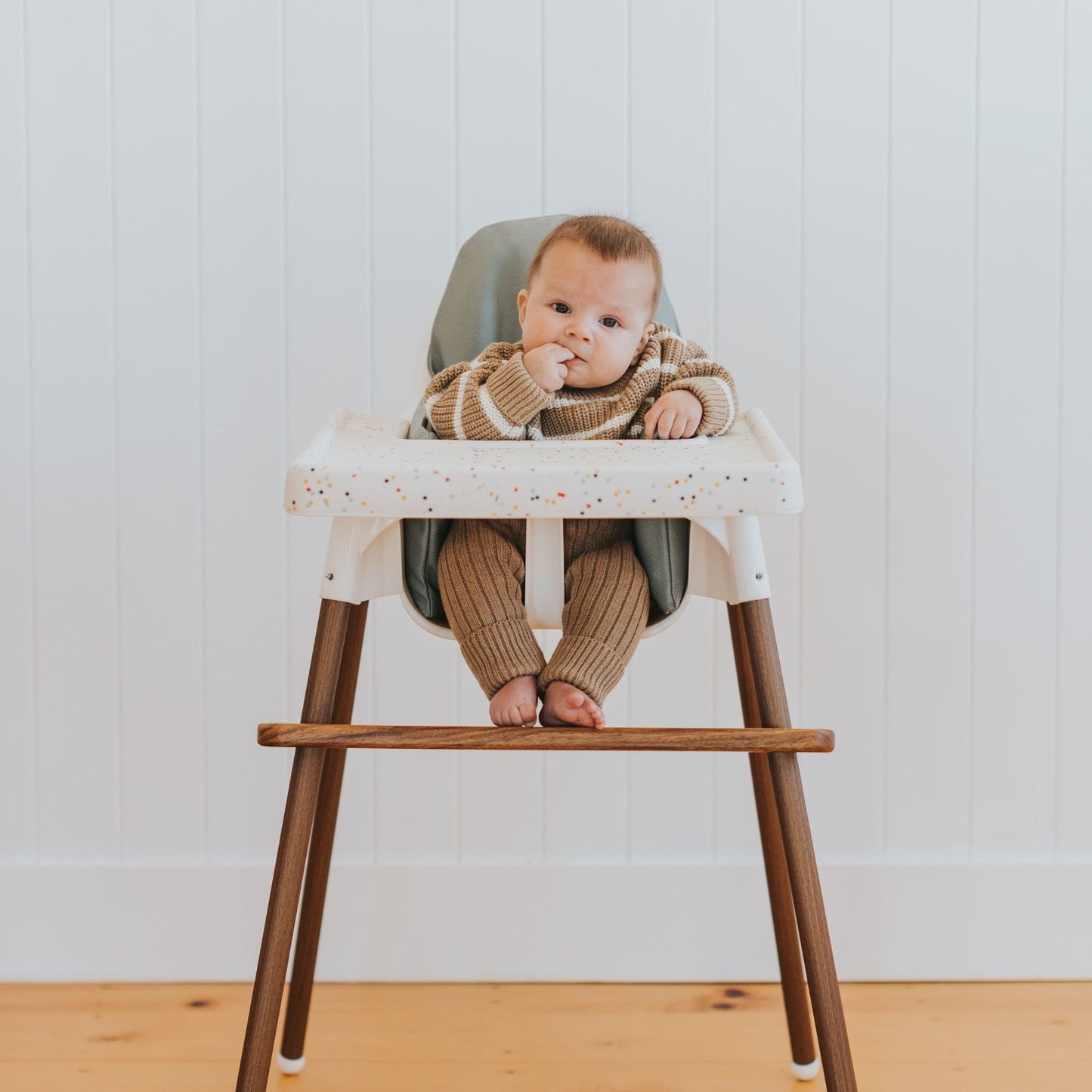 Do you need a footrest for the IKEA high chair? - Little Puku