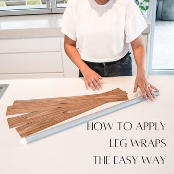 How to apply your highchair leg wraps the easy way - Little Puku