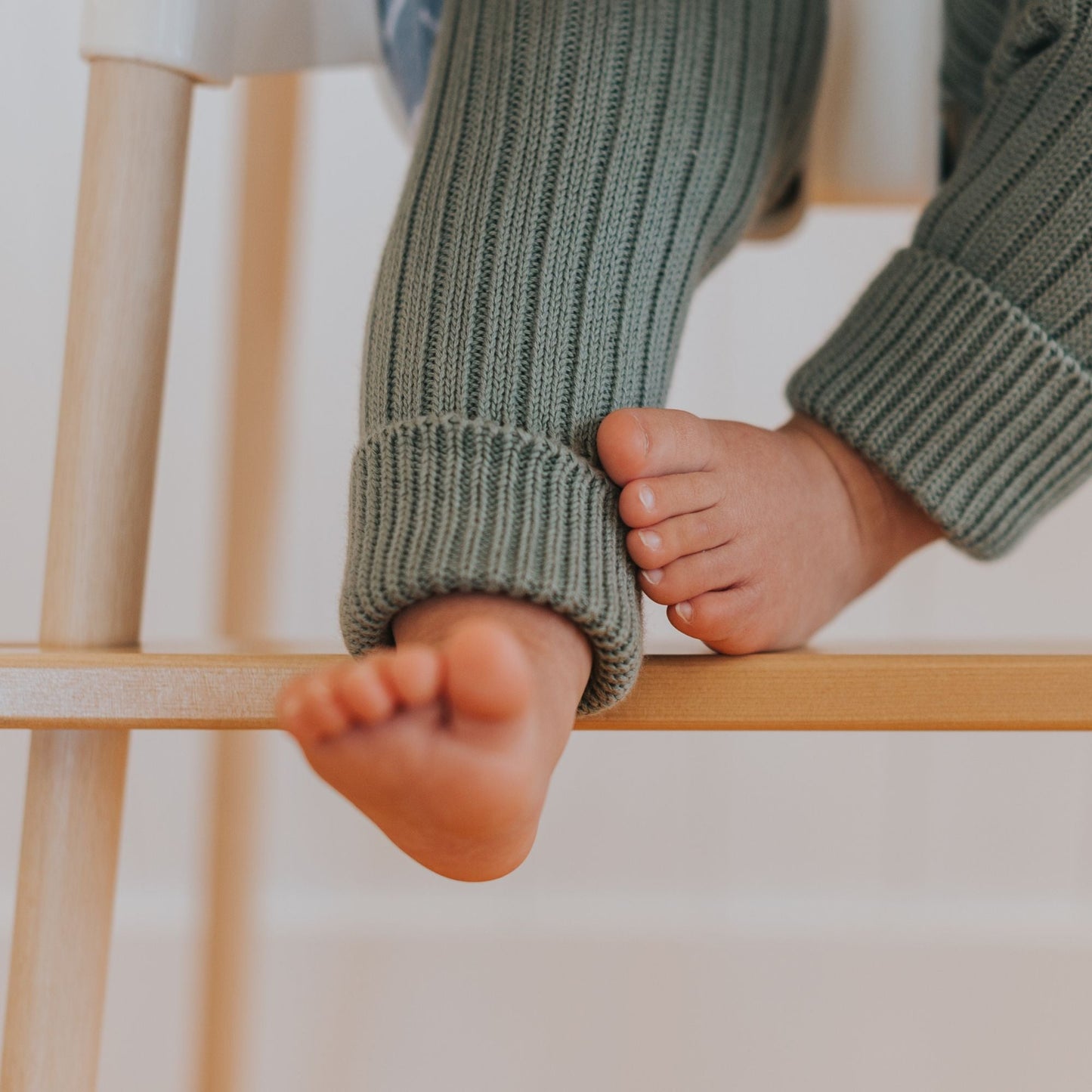 IKEA Highchair Footrest with Matching Leg Wraps