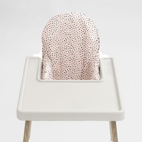 IKEA Highchair Cushion Cover in Panther Spots and Speckles