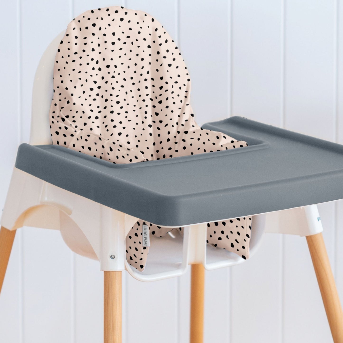 Panther Spots and Speckles Highchair Cushion Cover - Little Puku