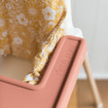 IKEA Highchair Cushion Cover in Papercut Floral in Mustard