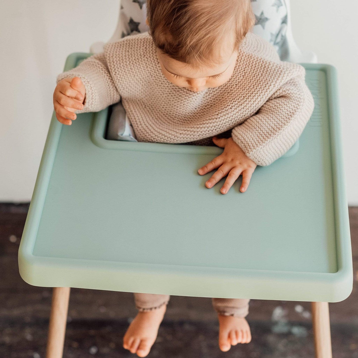 Load image into Gallery viewer, &amp;#39;ALMOST PERFECT&amp;#39; Silt Green IKEA Placemat - Little Puku

