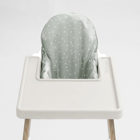 Load image into Gallery viewer, Bone Dots on Sage Cushion Cover - Little Puku
