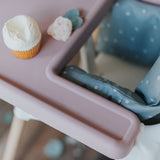 IKEA Highchair Cushion Cover in Sage for 1st Birthday Party