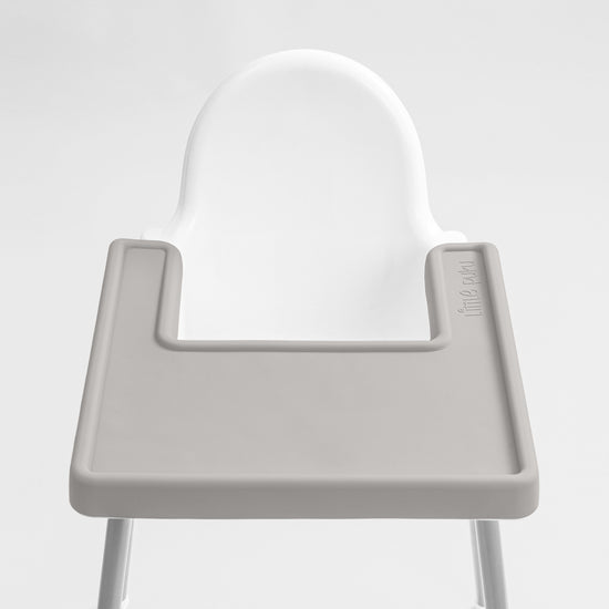 Cool Grey IKEA Highchair Placemat - Little Puku