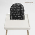 IKEA Highchair Cushion Cover in Mudcloth Zig Zags Print