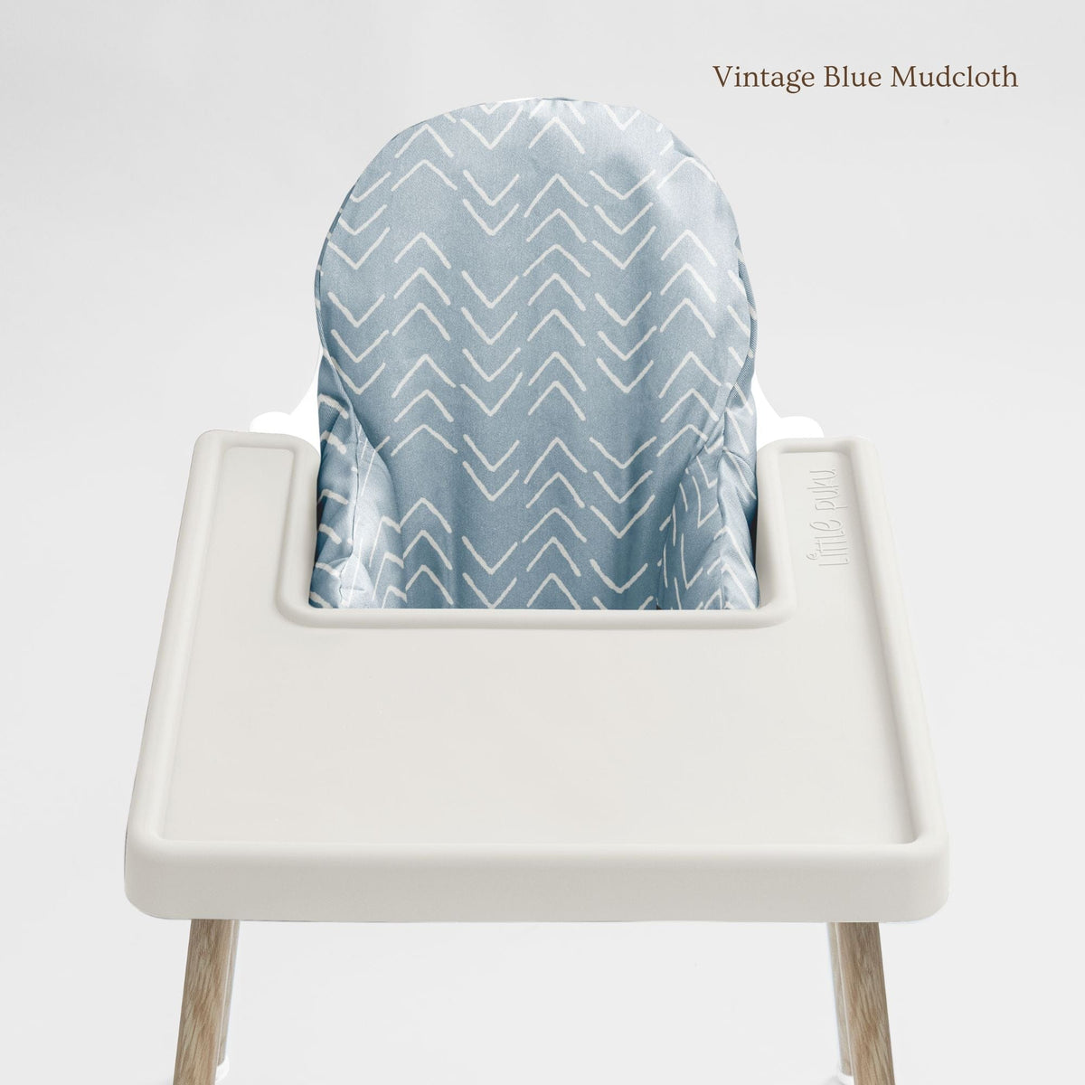 IKEA Funda de Cojín Trona in Vintage Blue Mudcloth Print