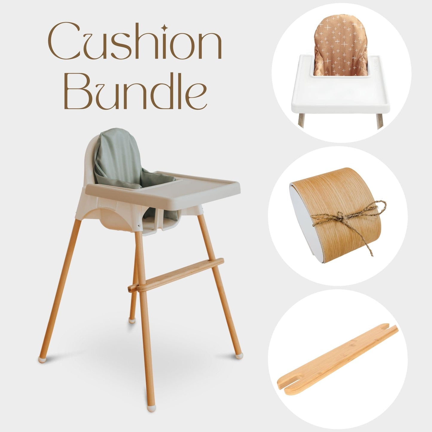 Cushion, Footrest & Leg Wrap Bundle (Save 15%) - Little Puku