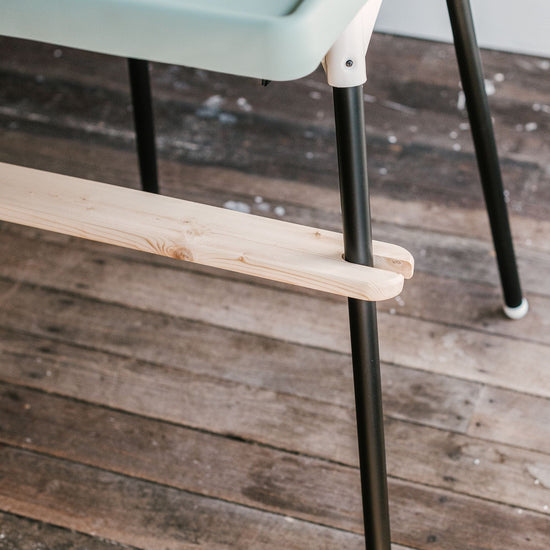 Matte Black IKEA Highchair Leg Wraps - Little Puku