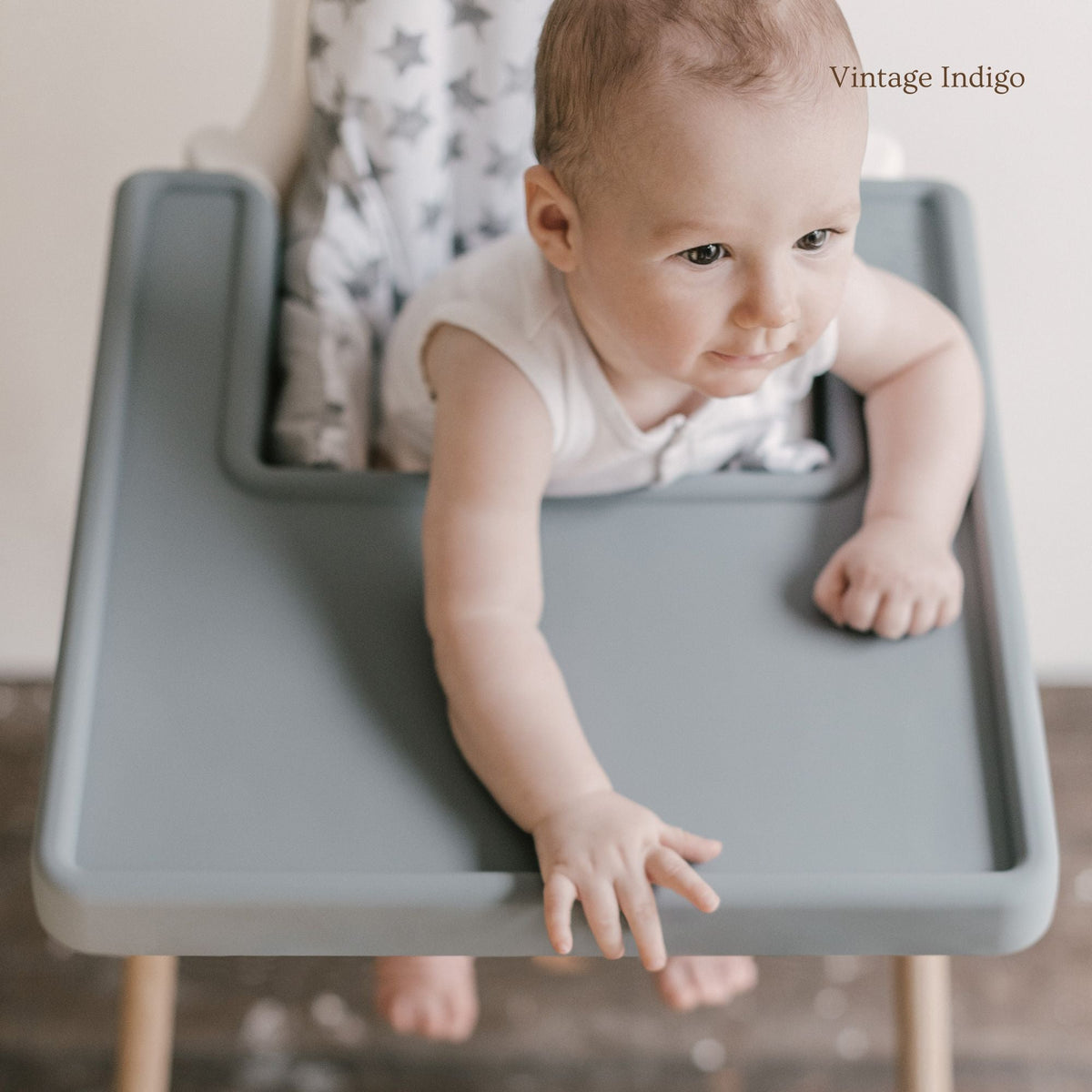 IKEA High Chair Accessories Placemat Colour Option Vintage Indigo