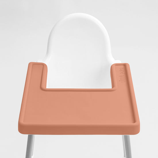 Load image into Gallery viewer, Raw Sienna IKEA Highchair Placemat - Little Puku
