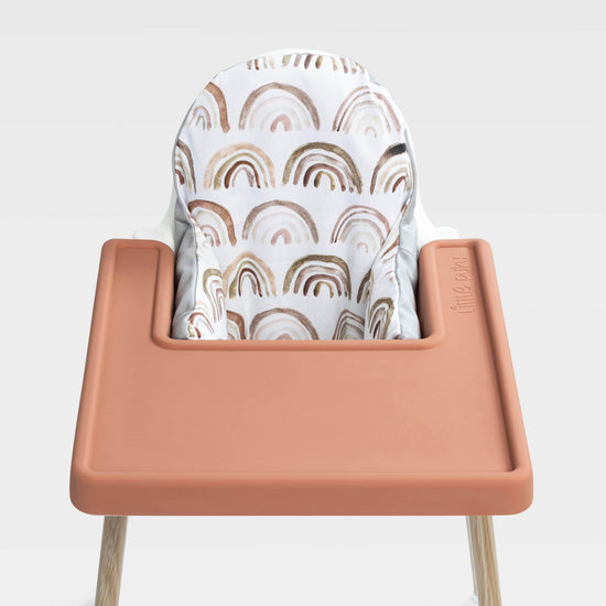 Load image into Gallery viewer, Raw Sienna IKEA Highchair Placemat - Little Puku
