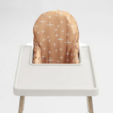 IKEA High Chair Cushion Cover in Scattered Crosses Print