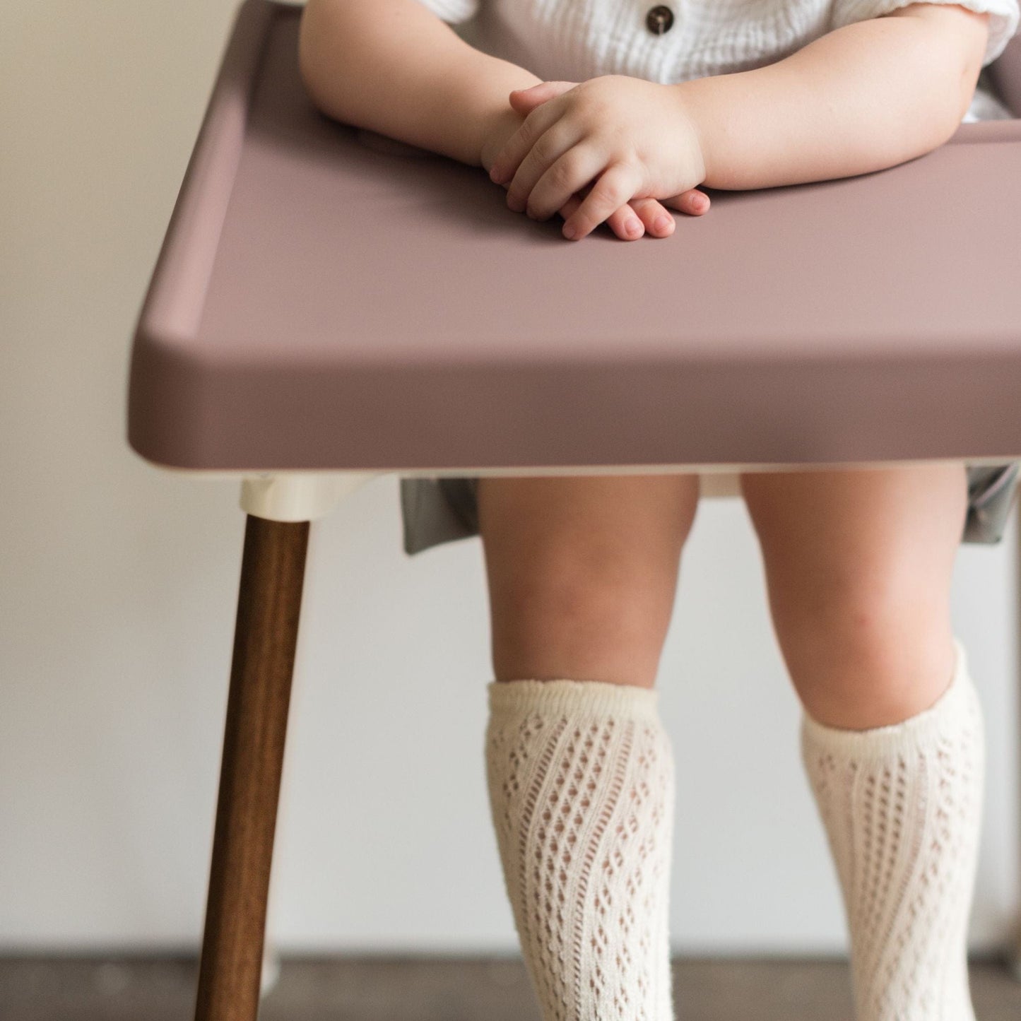 Walnut IKEA Highchair Leg Wraps - Little Puku