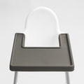 Warm Charcoal IKEA Highchair Placemat - Little Puku